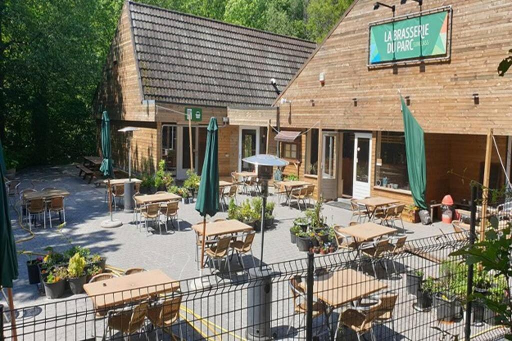 Chaleureux Chalet A Durbuy Exterior foto